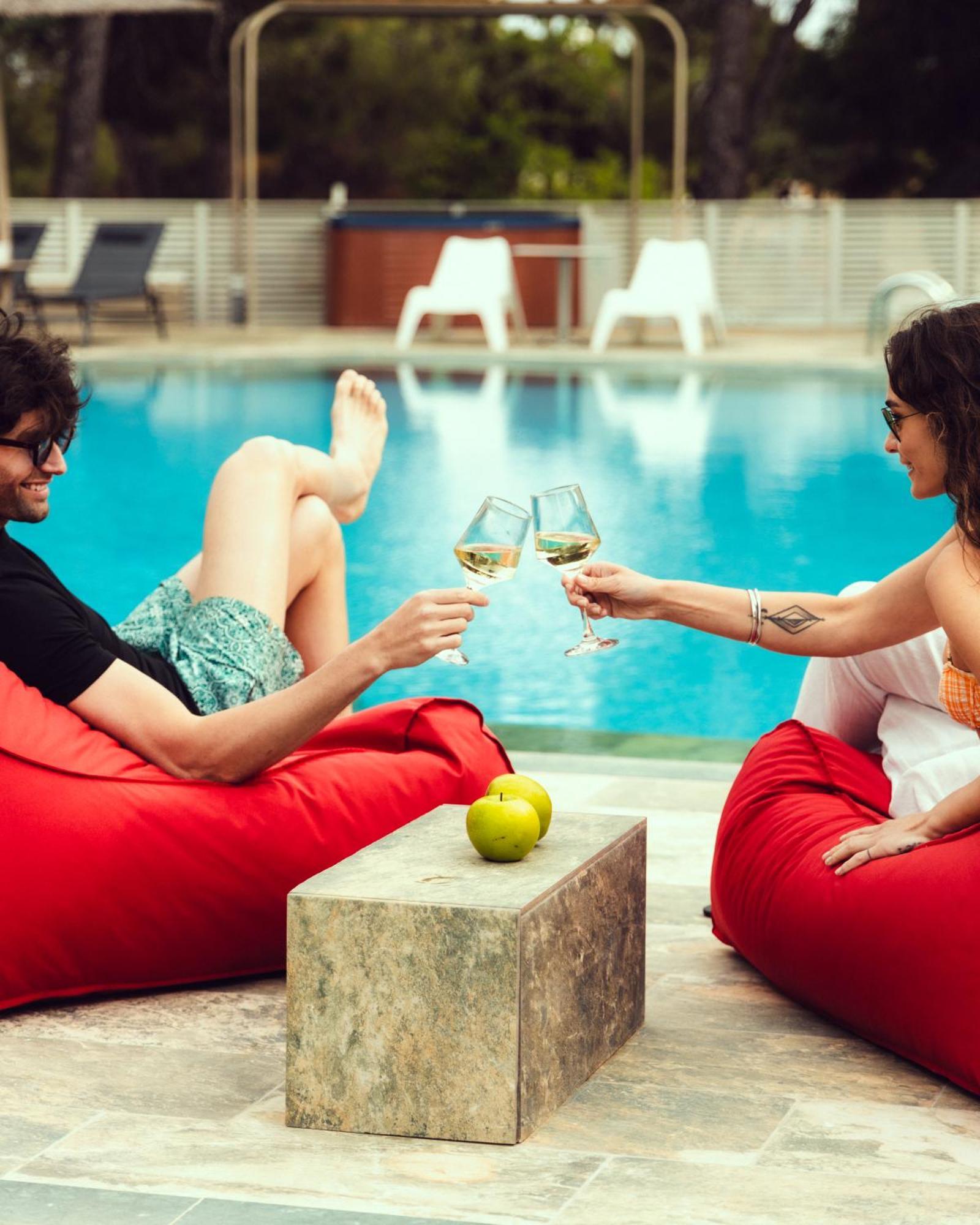 Zoe Hotel, Trypiti Beach Resort & Hive Water Park Limenaria  Bagian luar foto