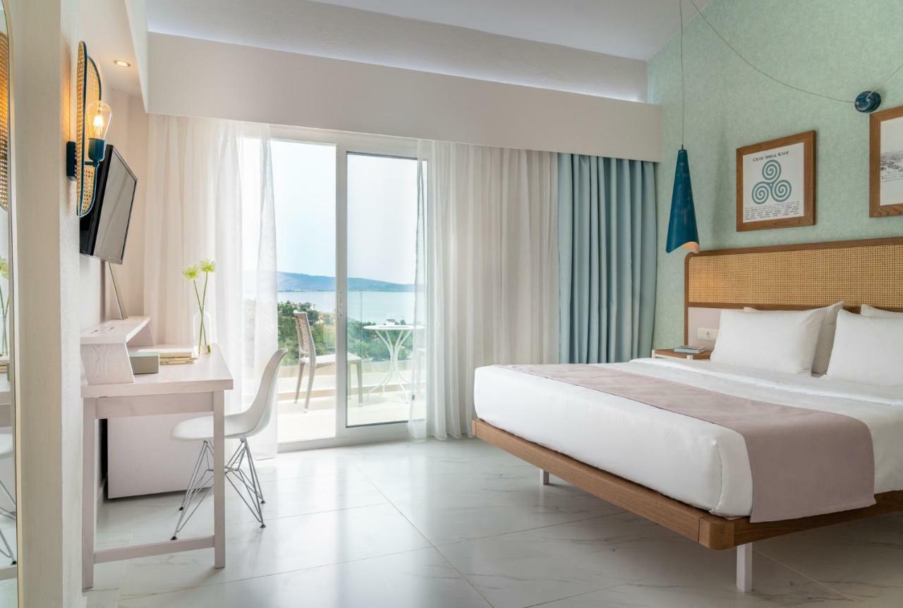 Zoe Hotel, Trypiti Beach Resort & Hive Water Park Limenaria  Bagian luar foto